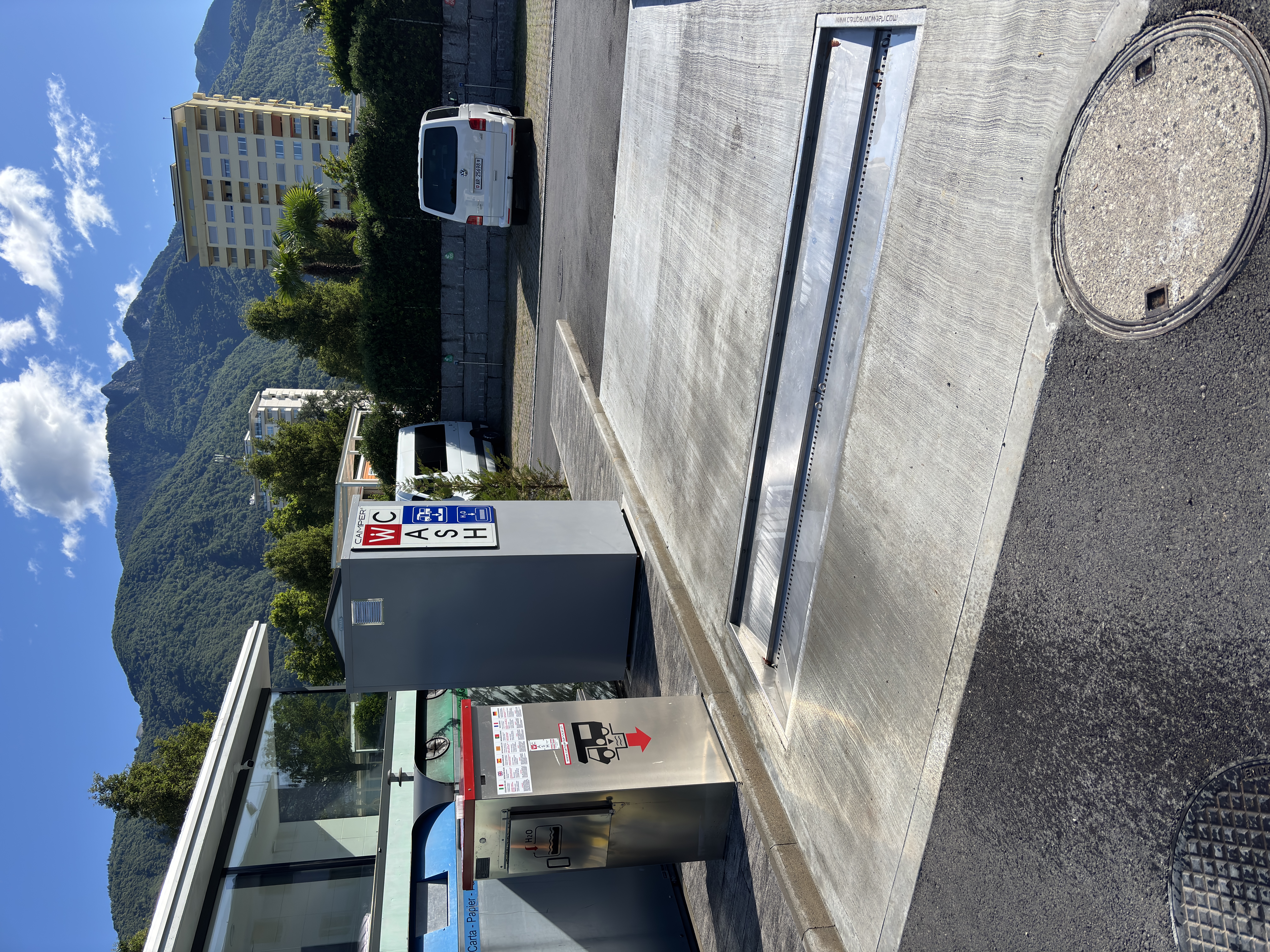 Camper Wc Wash Camping Campo Felice